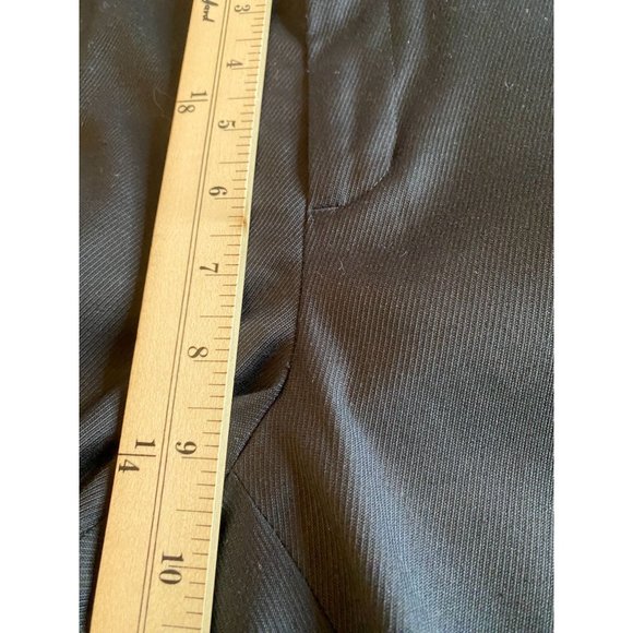 Banana Republic Mobwife Y2K Black Dress Stretch Pants with Ankle Zipper Size 6 - Picture 9 of 11